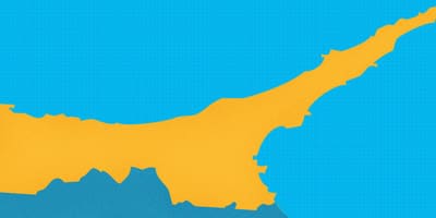Mapa de Chipre do norte resorts