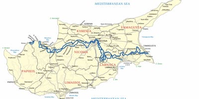 European university Cyprus mapa